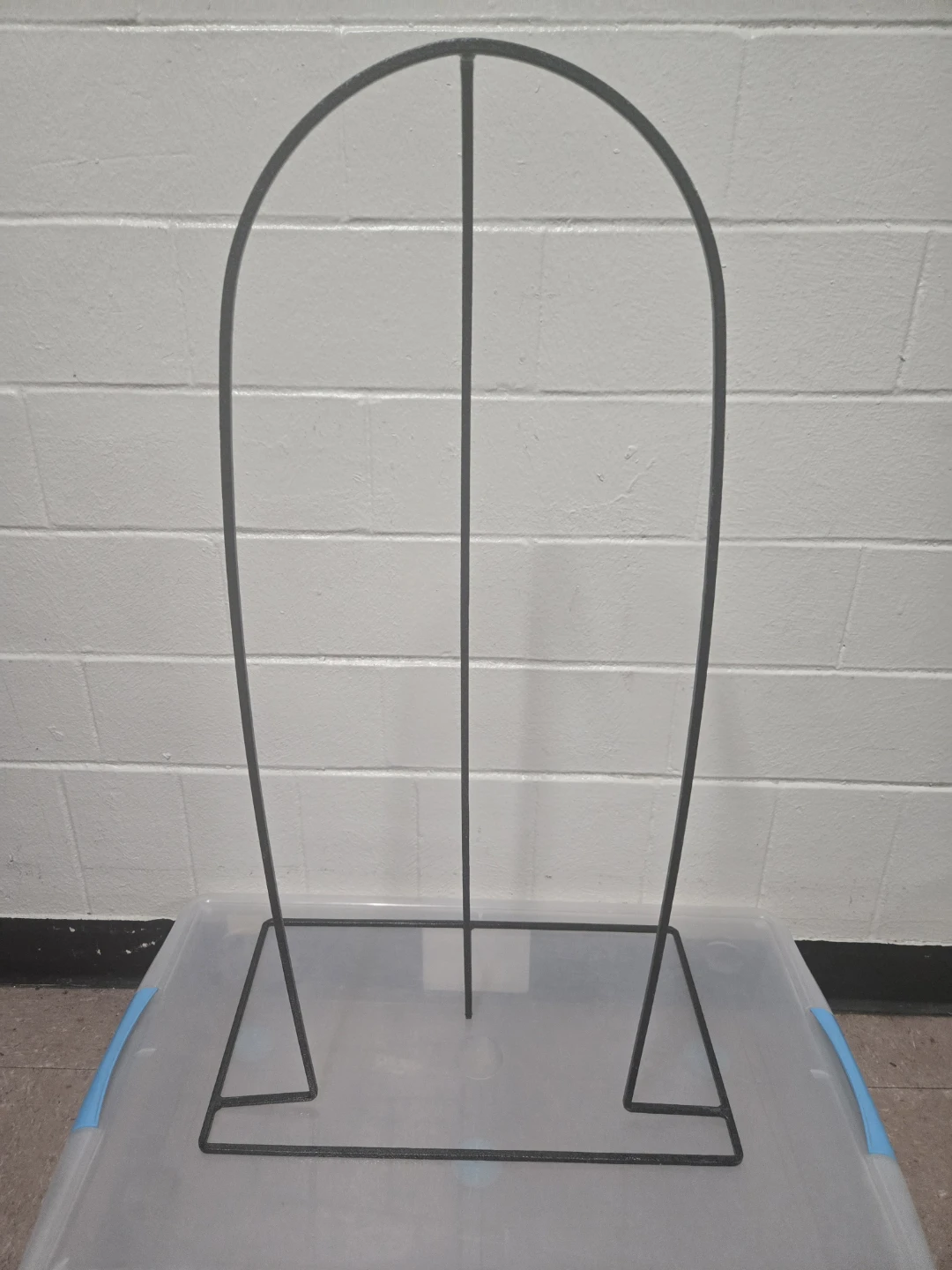 Industrial Metal Clothes Hanger Stacker Rack