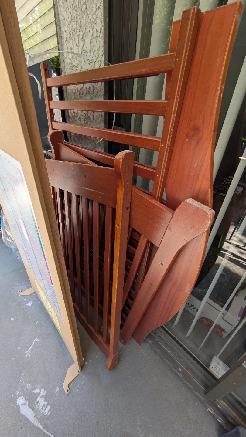Wooden Baby Crib | No mattress ⚽ - photo 4