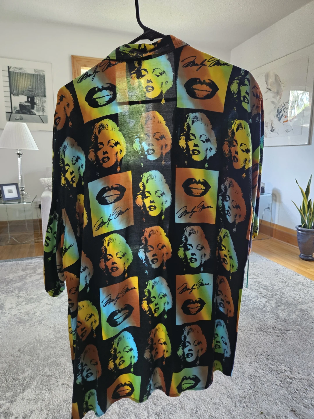 RARE VINTAGE Marilyn Monroe Short Sleeve Button-Up Shirt - photo 3