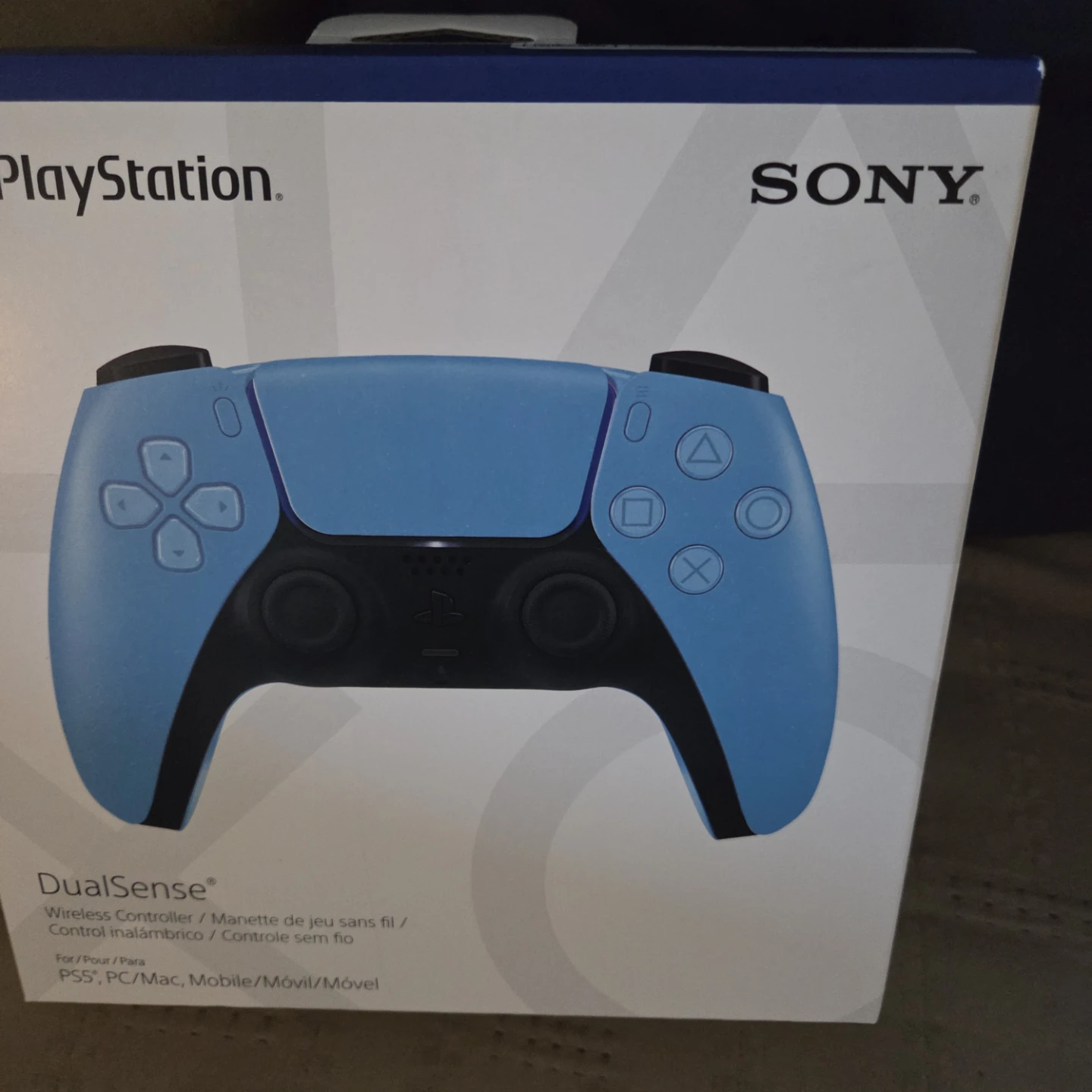Sony PlayStation DualSense Wireless Controllers (Blue & White) - photo 2