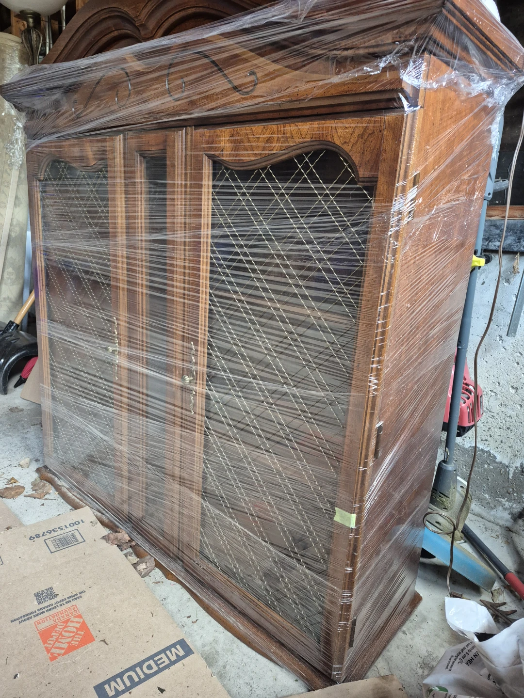 Wooden Display Cabinet