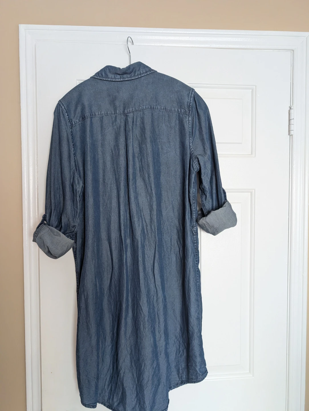 Denim Shirt Dress - photo 5
