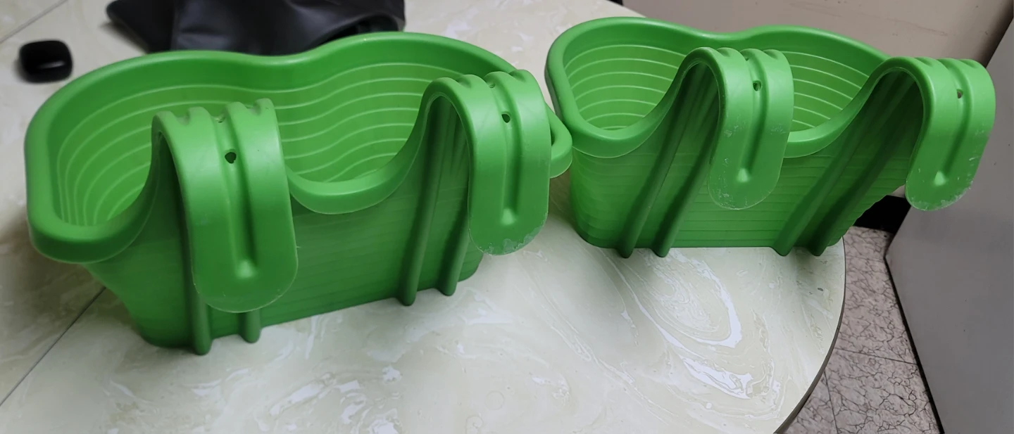 Green Hanging Planters - Set of 2 - photo 2