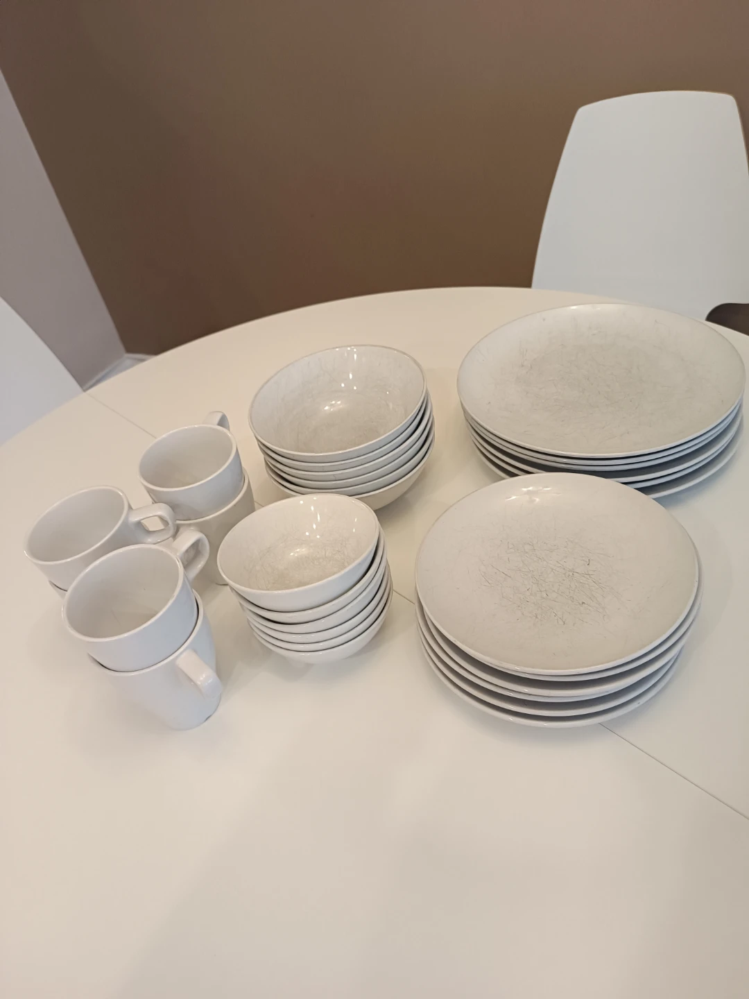 IKEA GODMIDDAG Dinnerware Set - White