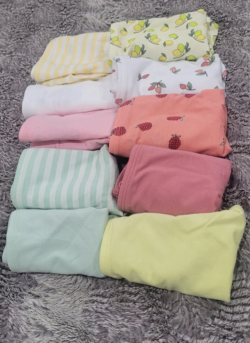 Girls' Cotton Underwear - 10 Pack