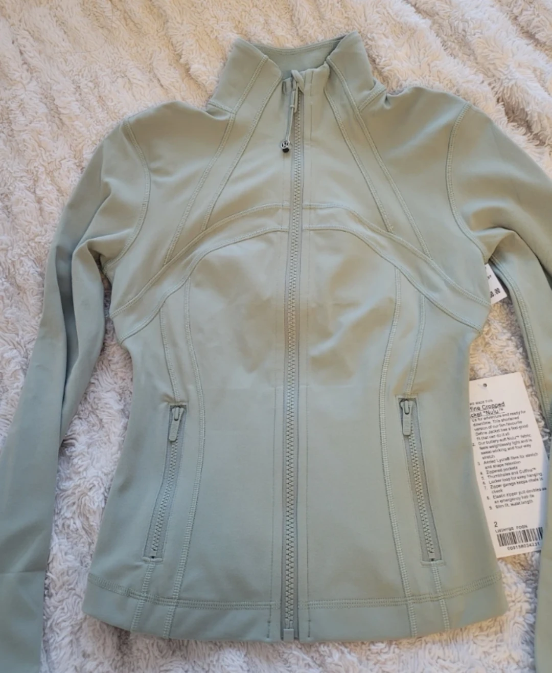 Lululemon Define Cropped Jacket Nulu Size 2