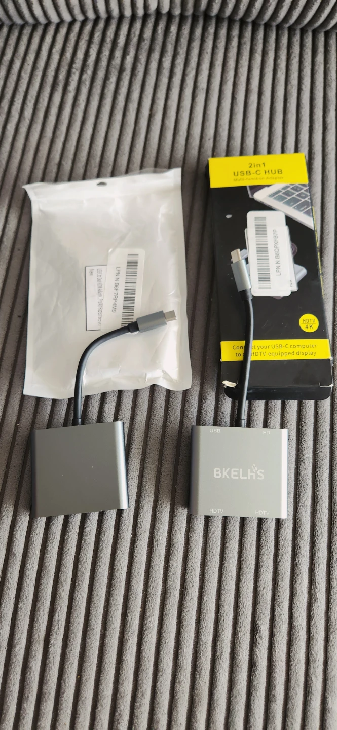 New USB C hub dual HDMI adapter