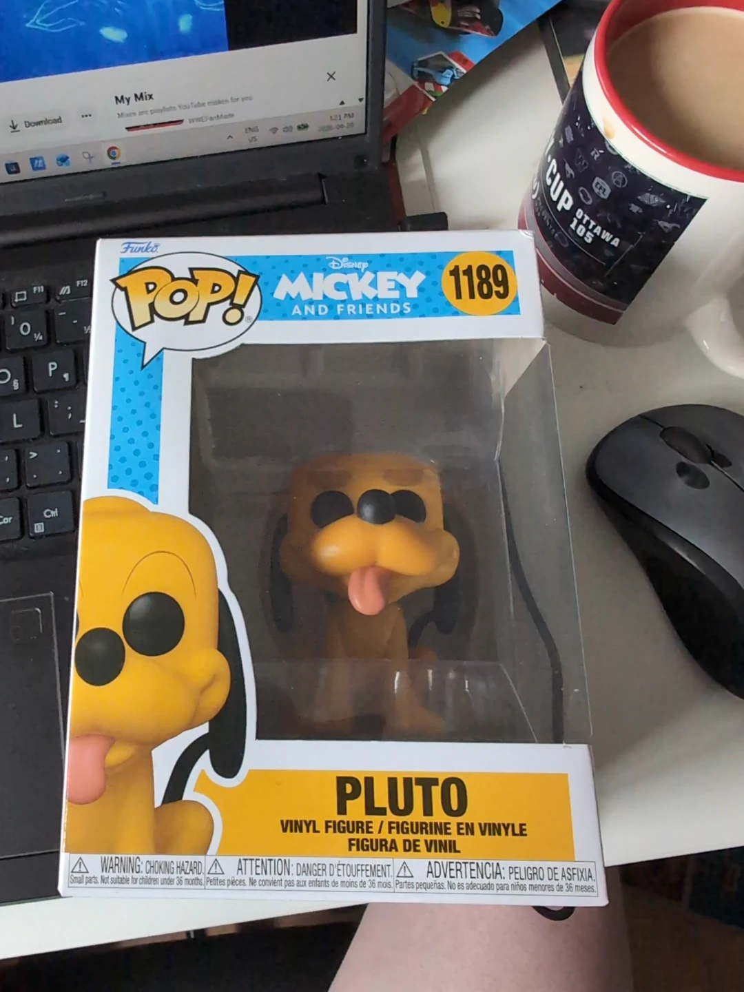 Funko Pop! Disney Pluto Vinyl Figure #1189