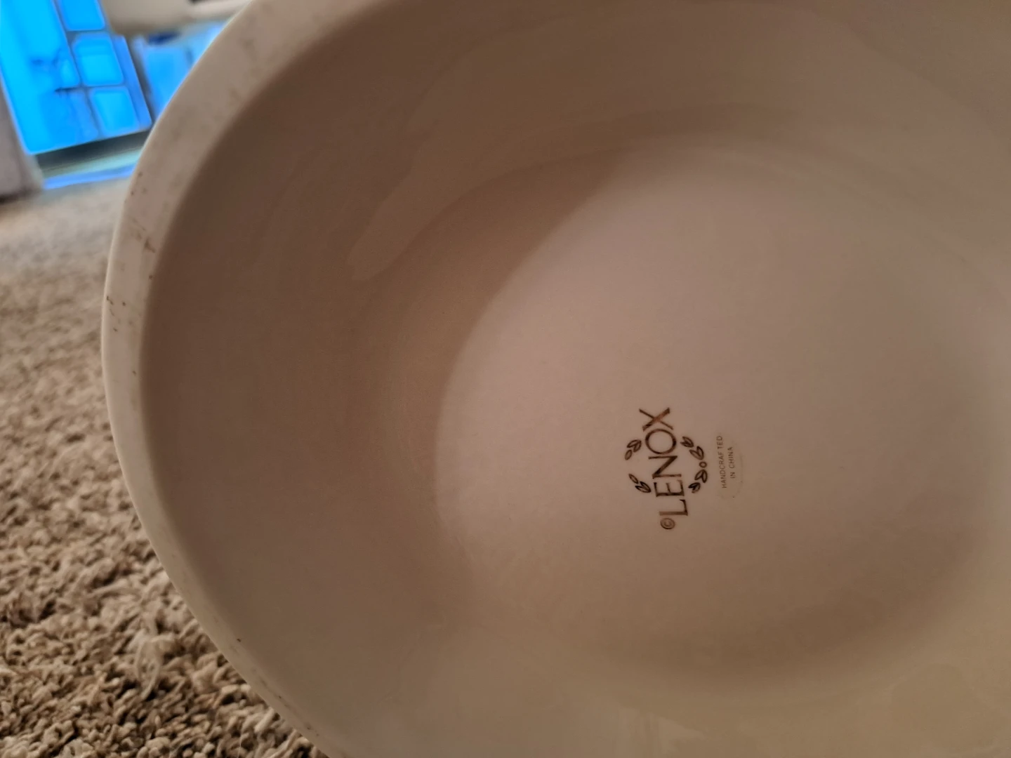 Lenox Ivory Floral Embossed Vase - photo 2