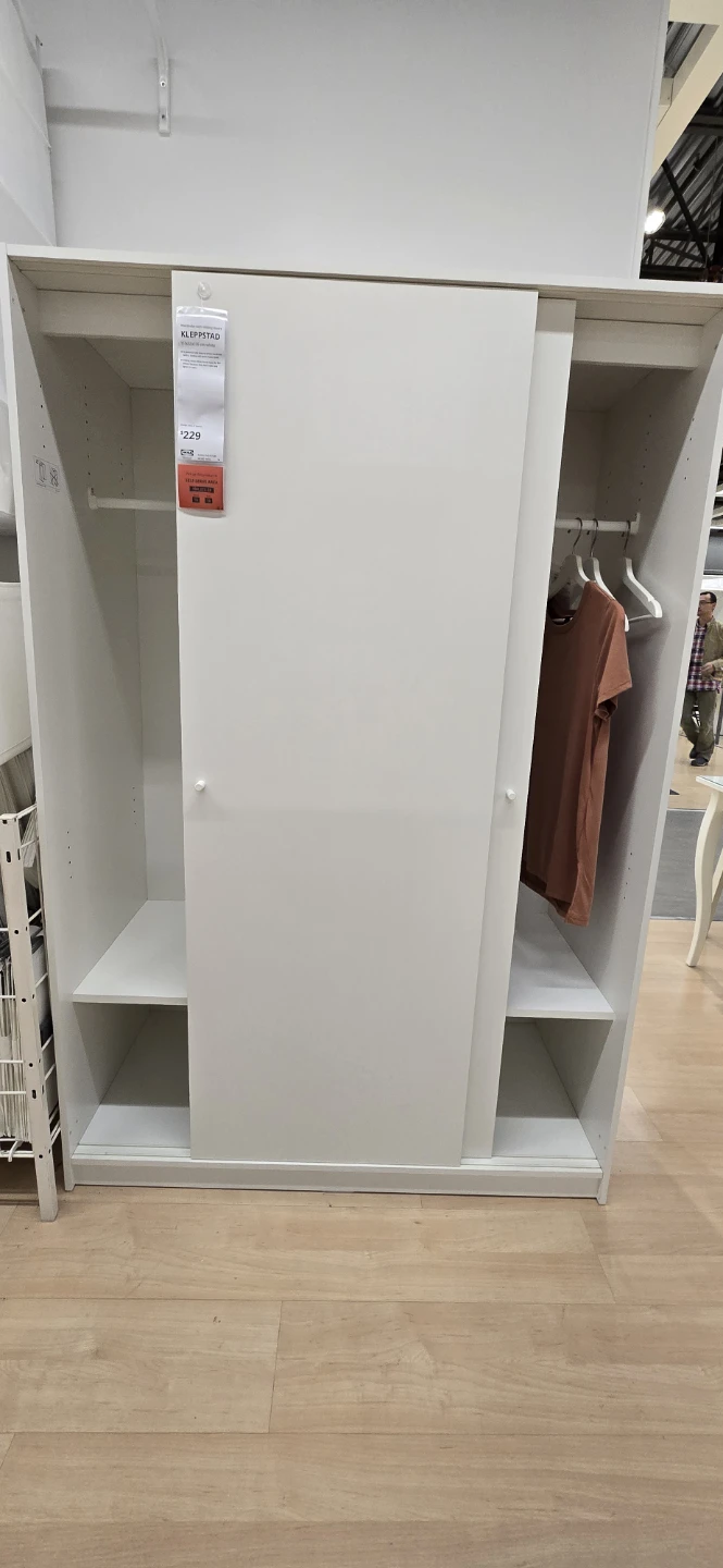 NEW - IKEA KLEPPSTAD Sliding Door Wardrobe - photo 2