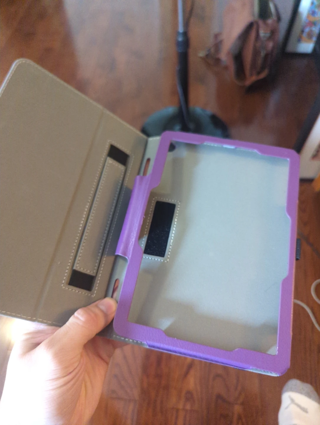 Pink Amazon Fire Tablet with Purple Case - photo 3