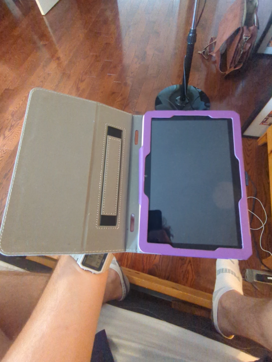 Pink Amazon Fire Tablet with Purple Case - photo 5