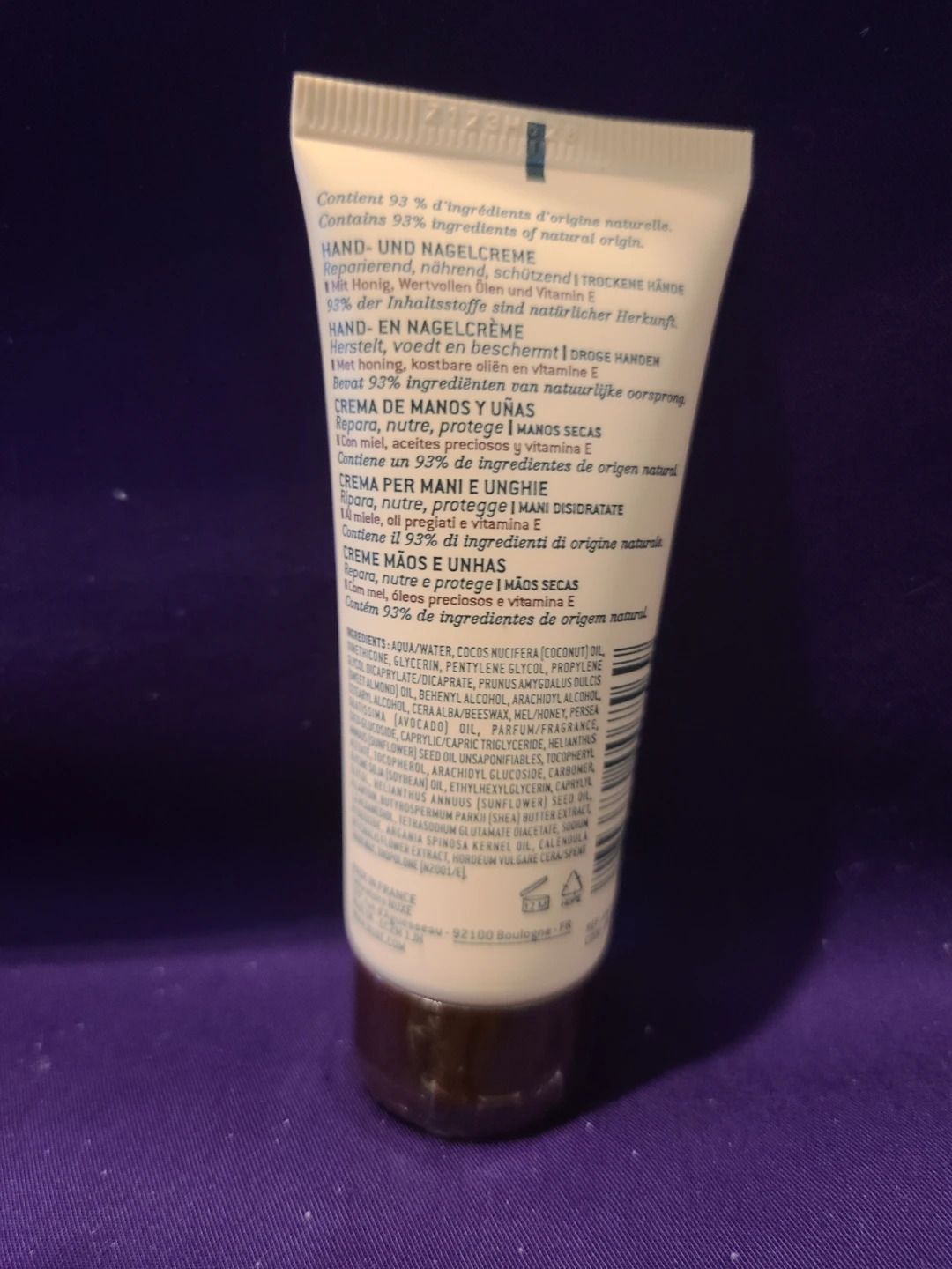 Nuxe Rêve de Miel Hand and Nail Cream 30ml - photo 2