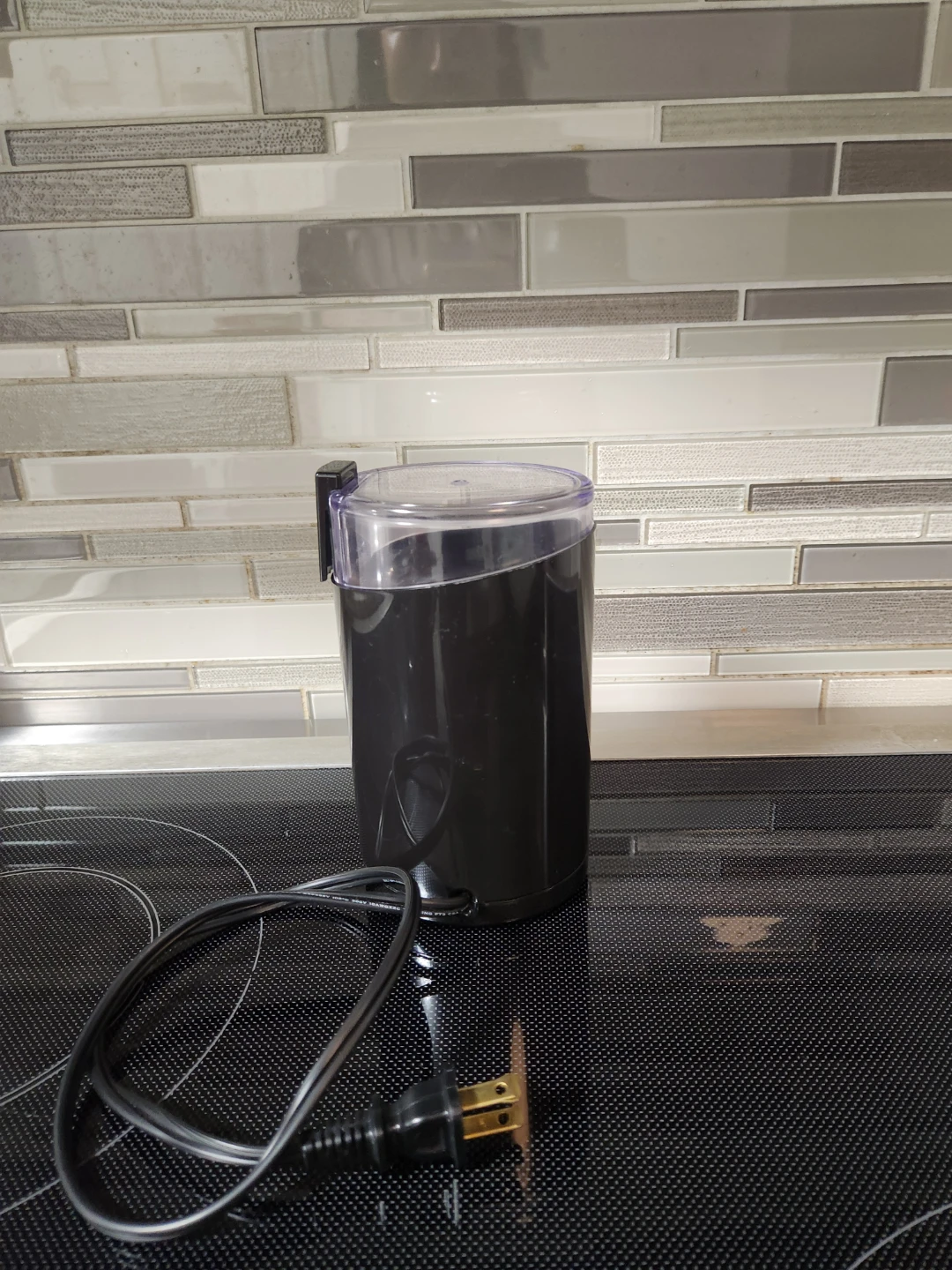 Black Electric Coffee Grinder - photo 2
