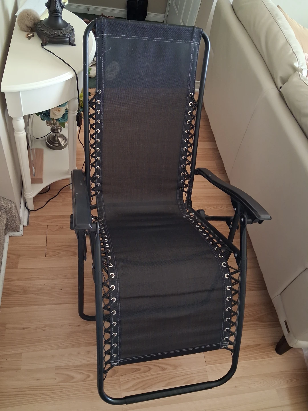 Black Zero Gravity Recliner Chair - photo 2