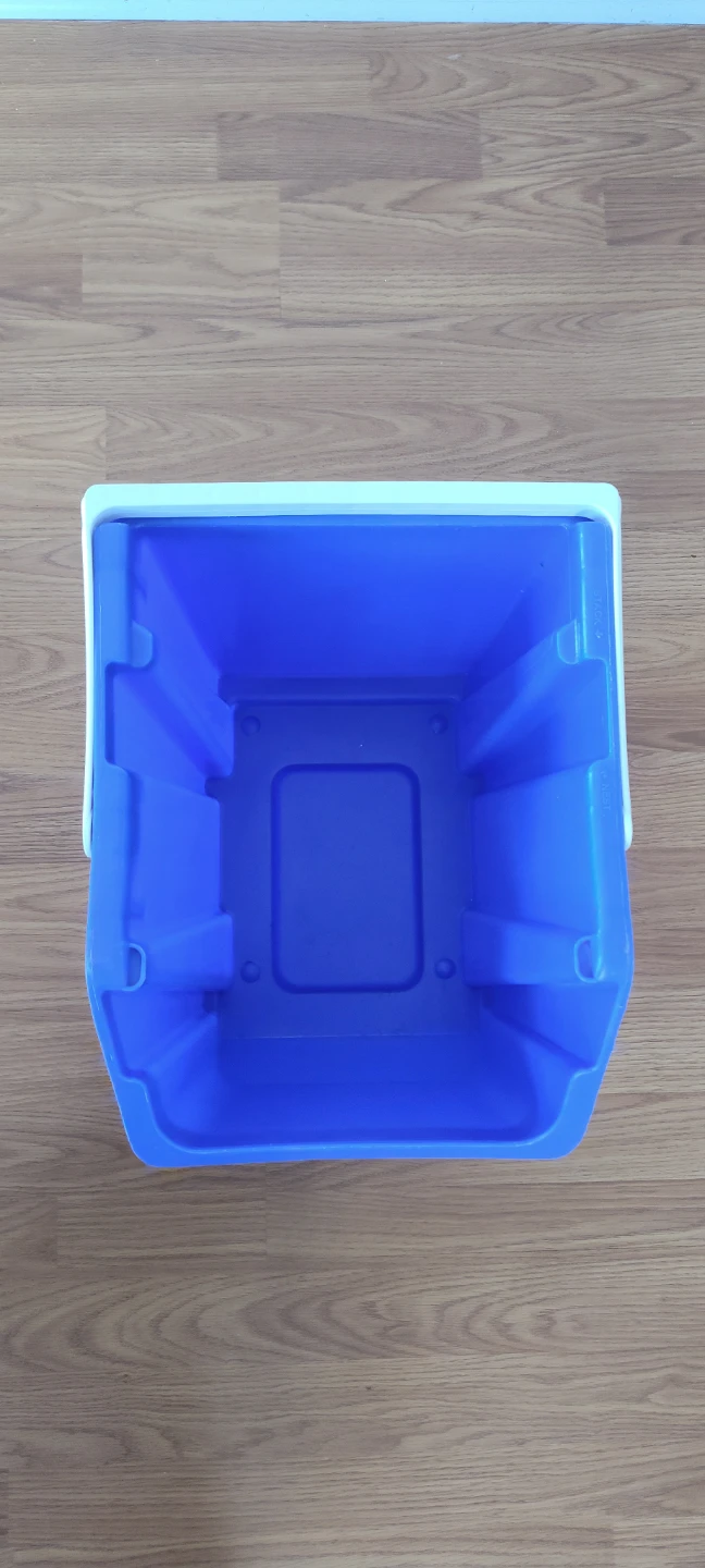Plastic Rectangular Recycling Bin - photo 2