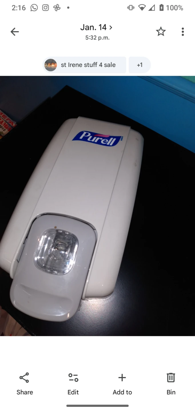 Purell Hand Sanitizer Dispenser - photo 2