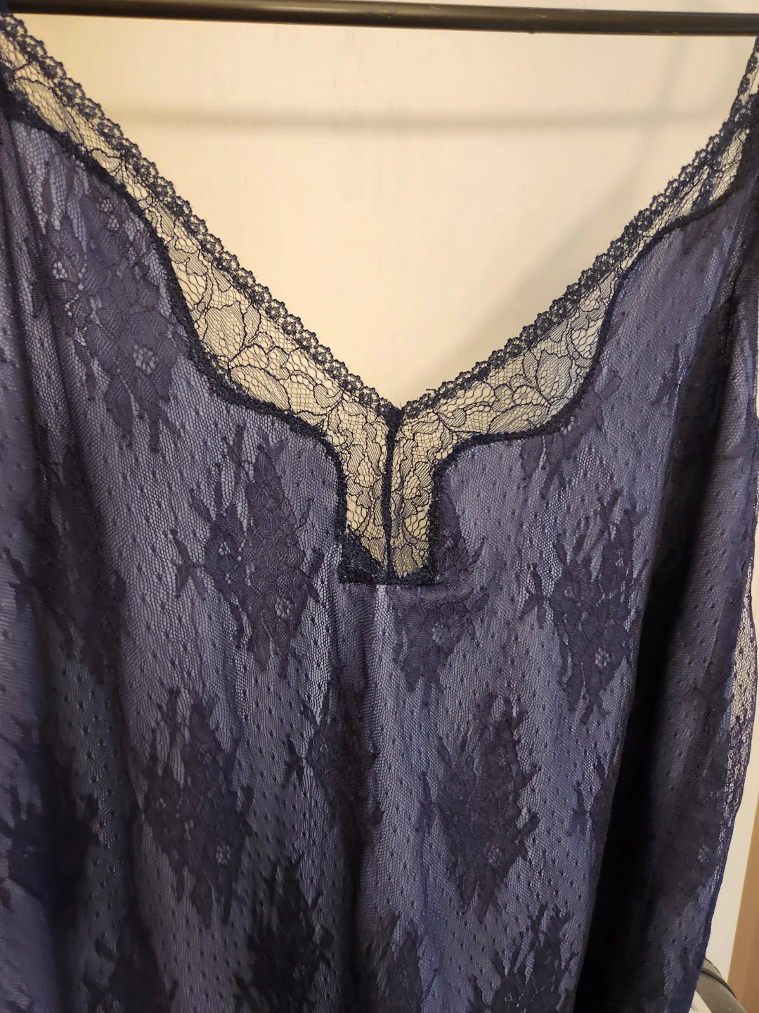 ⚽️ Oysho Navy Lace Cami Top - photo 2