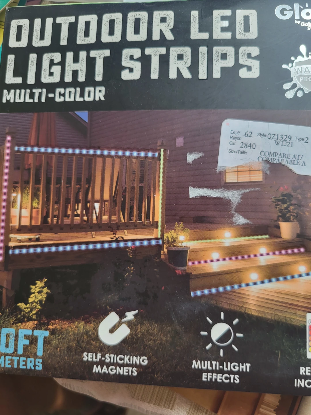 Glow Right Outdoor LED Light Strips - Multi-Color