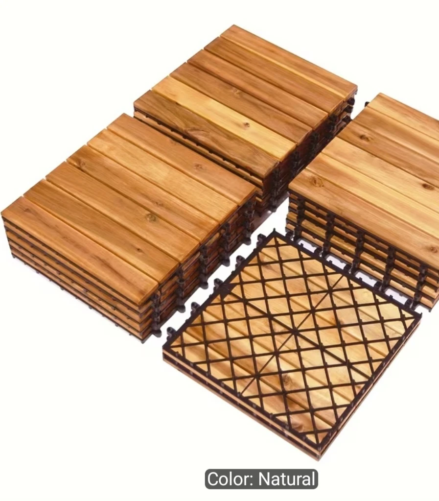 27PCS  Patio Interlock Tiles- New! - photo 2