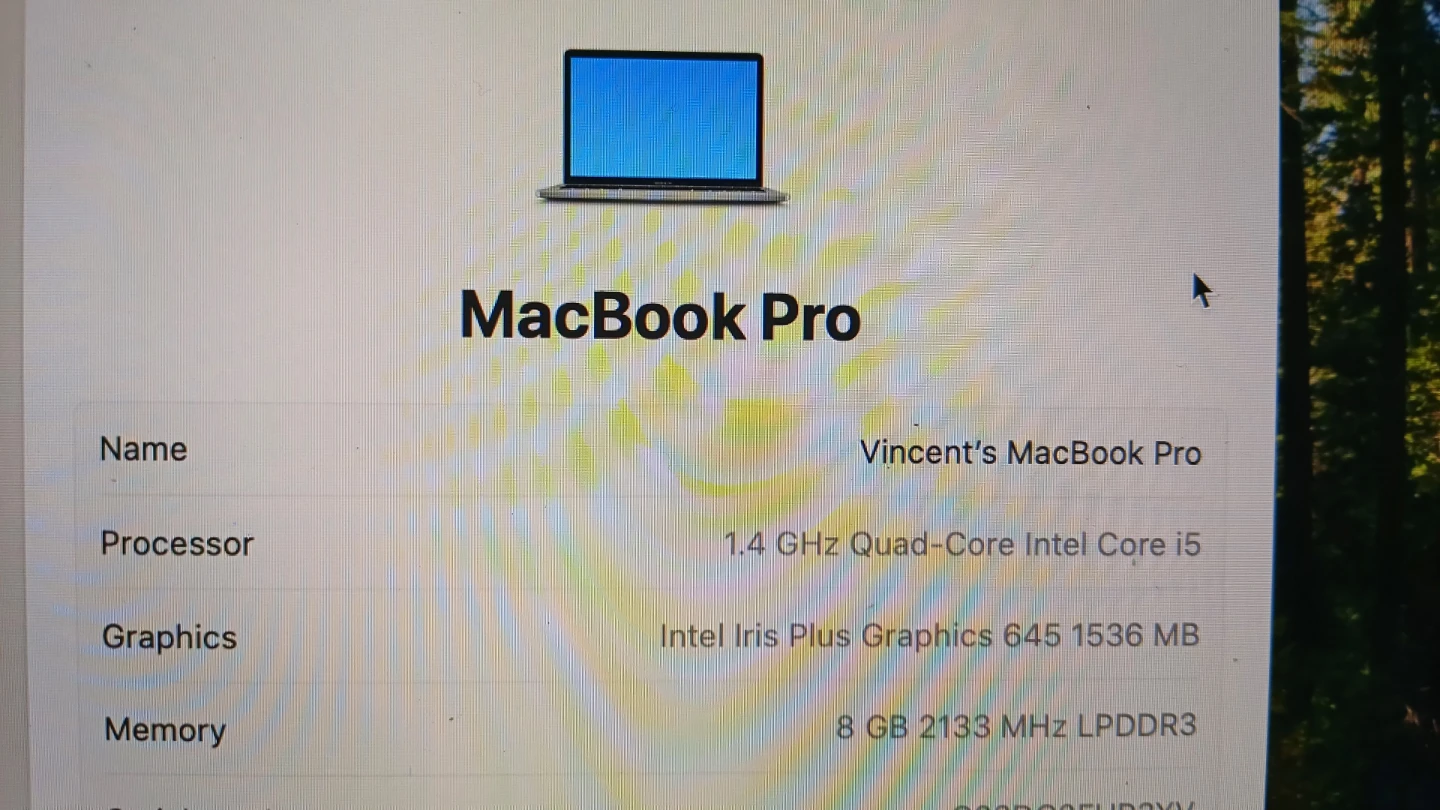 Apple MacBook Pro 13 Inch, 2020 Model - photo 2