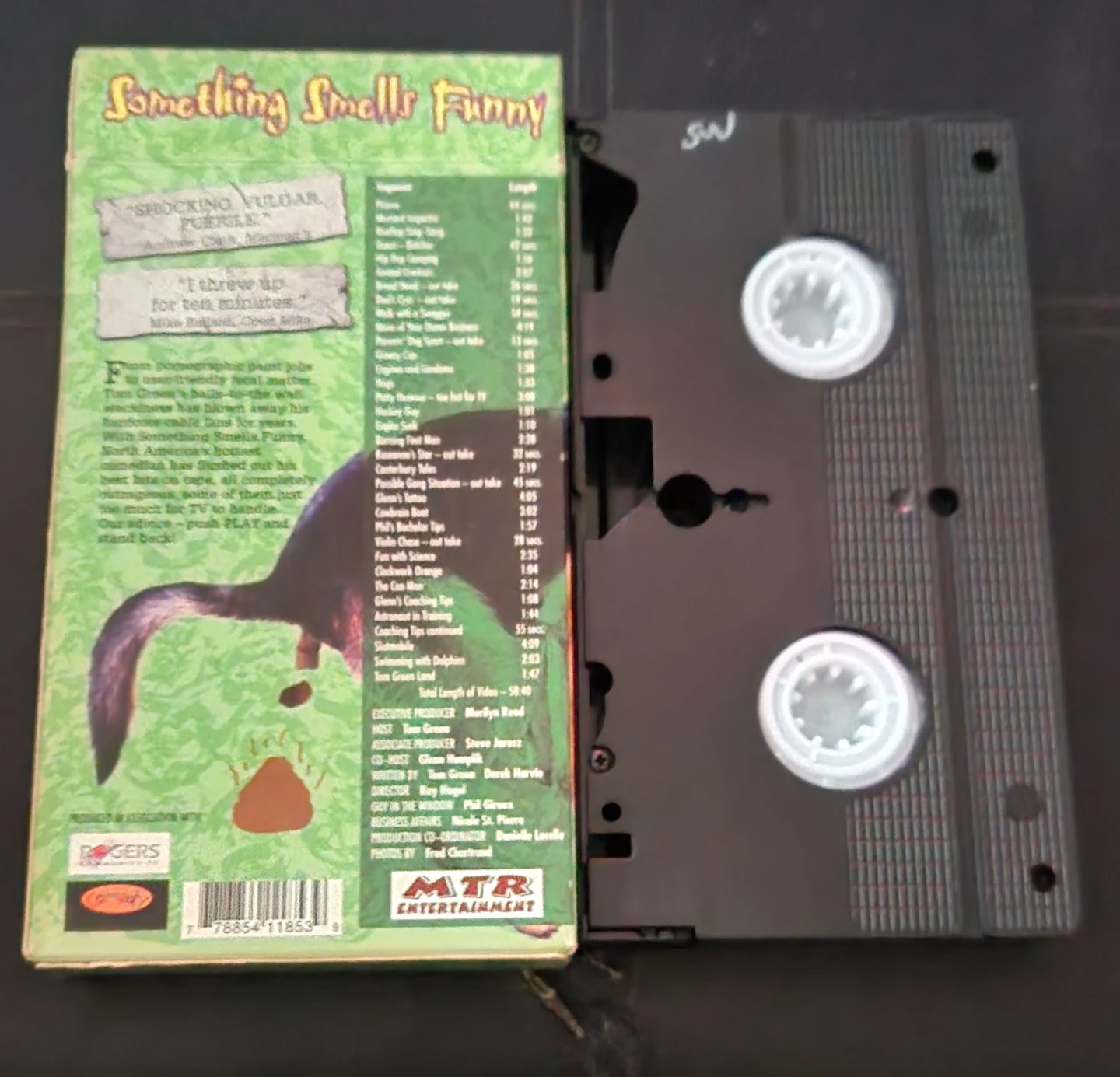 Vintage Tom Green Show - Something Smells Funny VHS Tape (1999) - photo 2