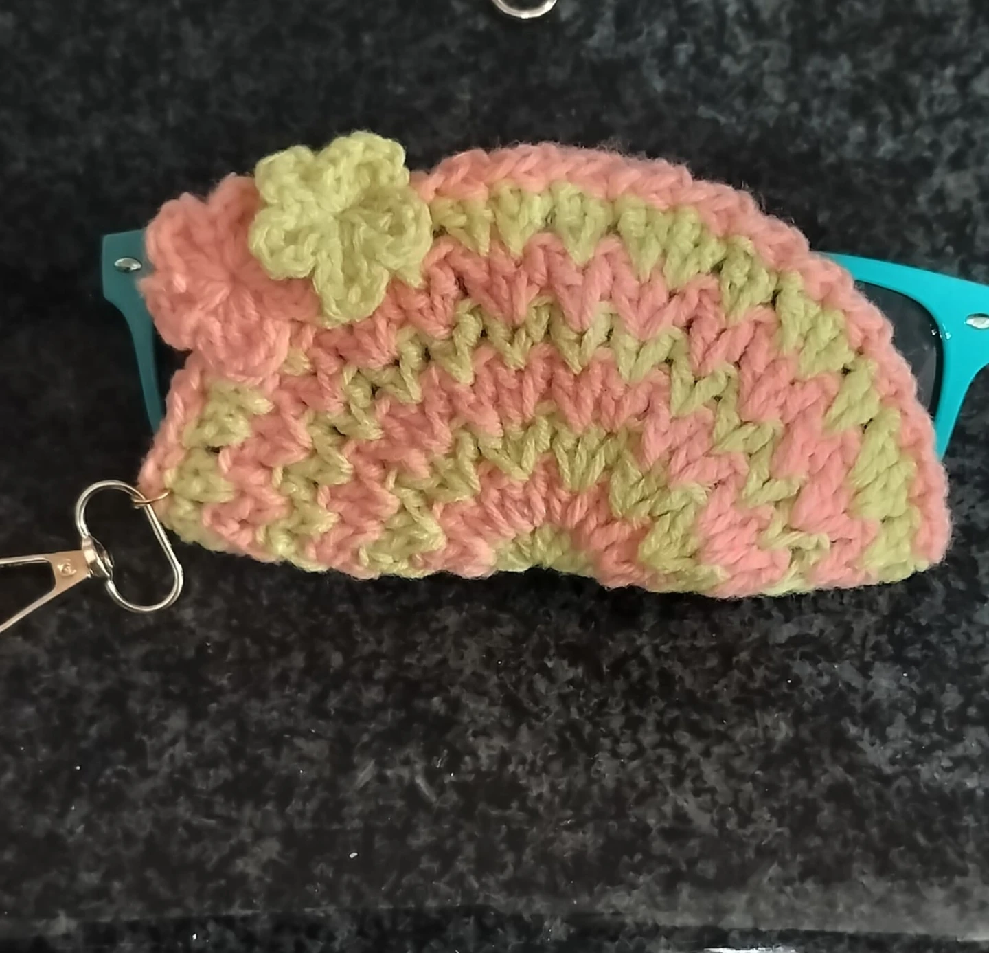 Handmade Crochet Glasses Case