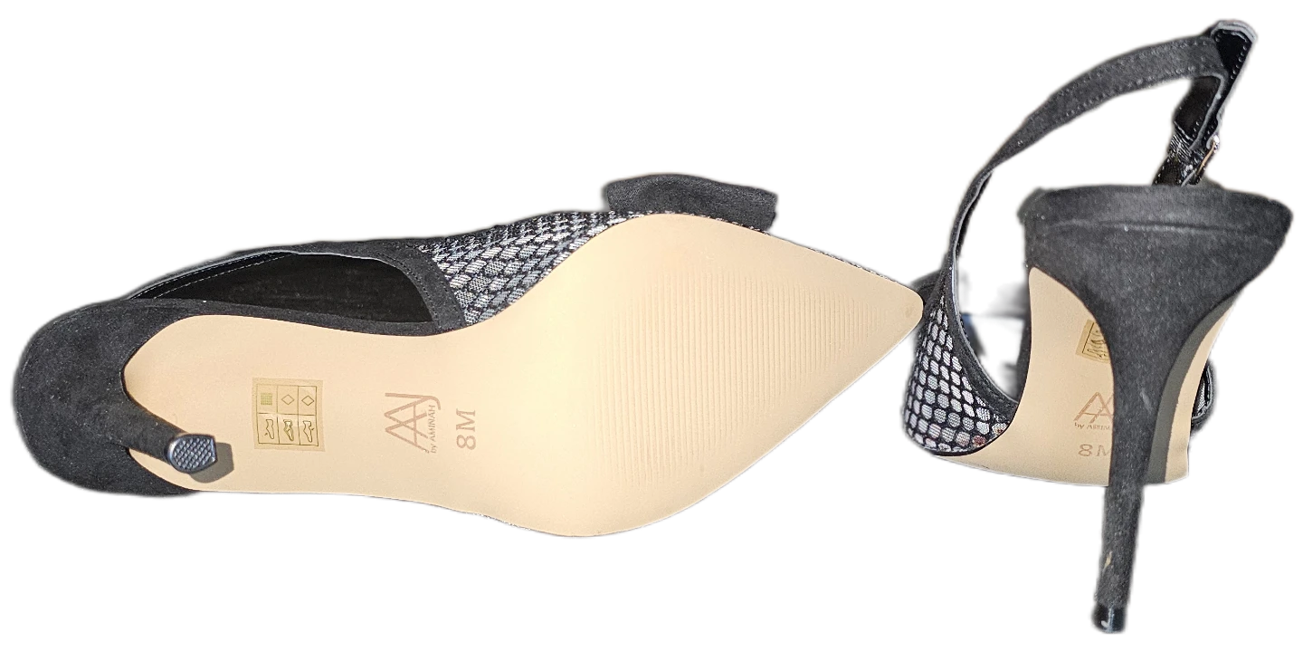 Women's Slingback Heels with Bow - Size 8M⚽️ - photo 3