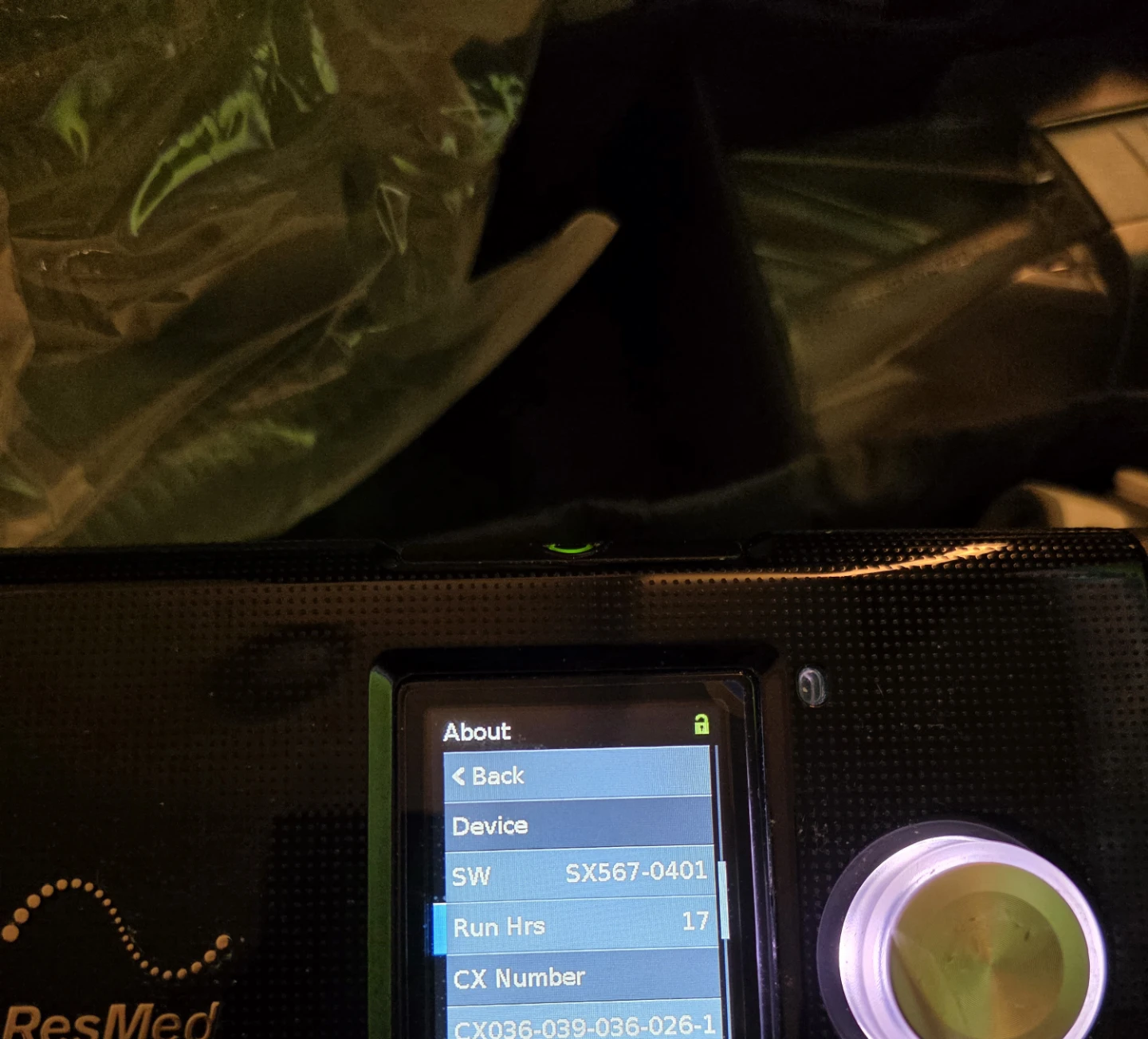 ResMed AirSense 10 AutoSet CPAP Machine with Mask and Tubing - photo 5