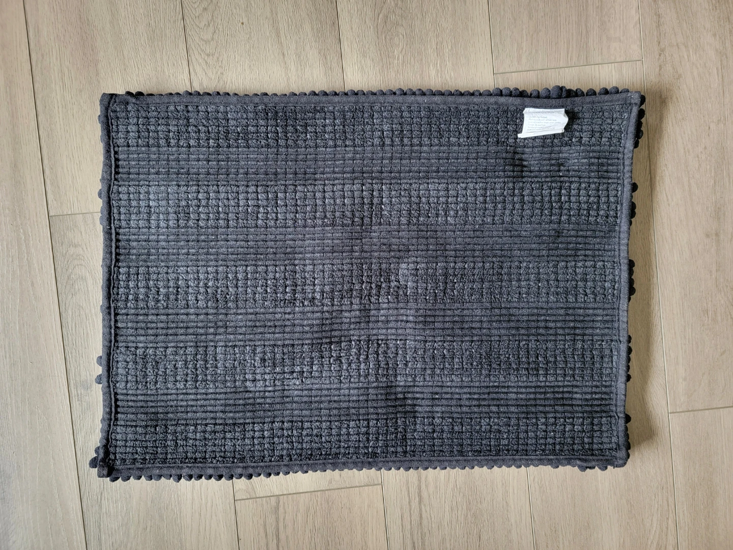 Black Bath rug Slip-Resistant - photo 2