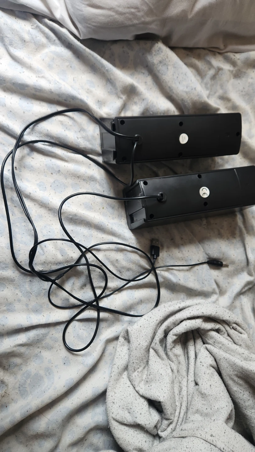 Black USB Computer Speakers