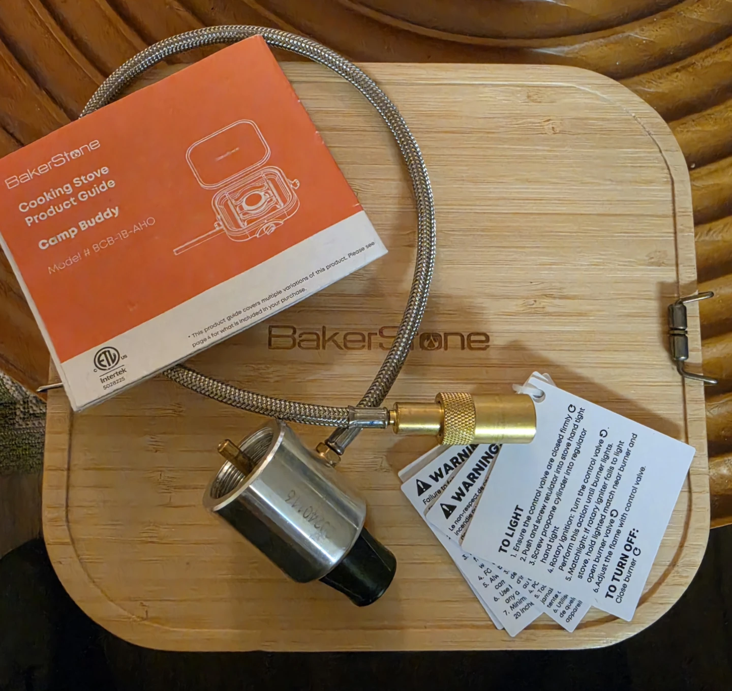 BakerStone Camp Stove  - VERY NEW-ish! - photo 3