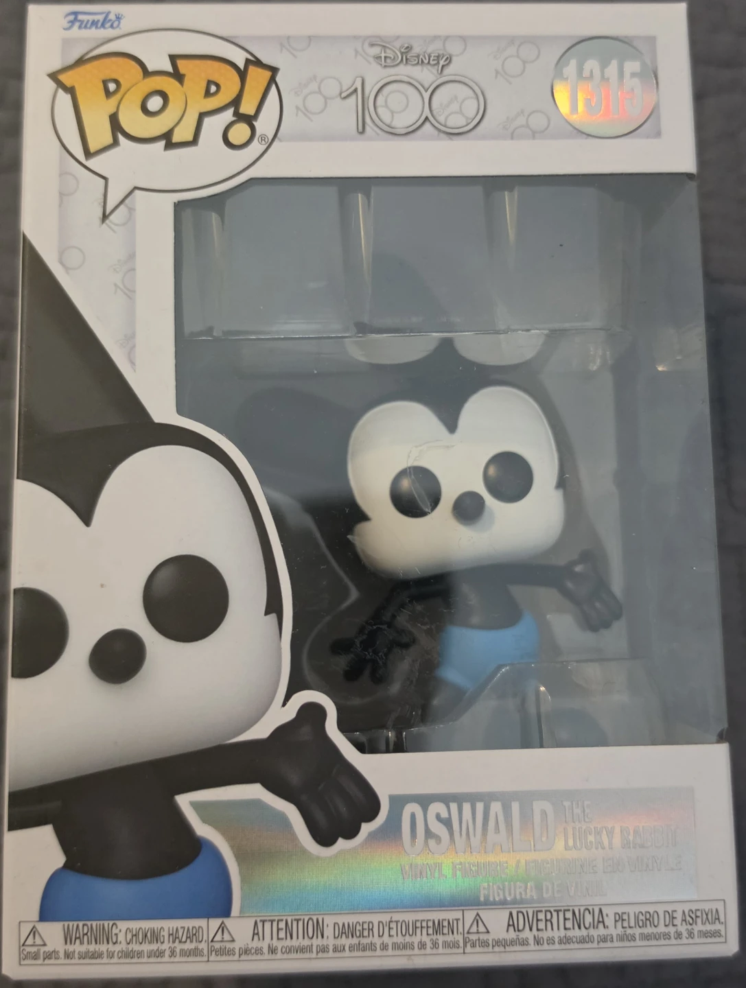 Funko Pop! Disney 100 Oswald the Lucky Rabbit Vinyl Figure 1315