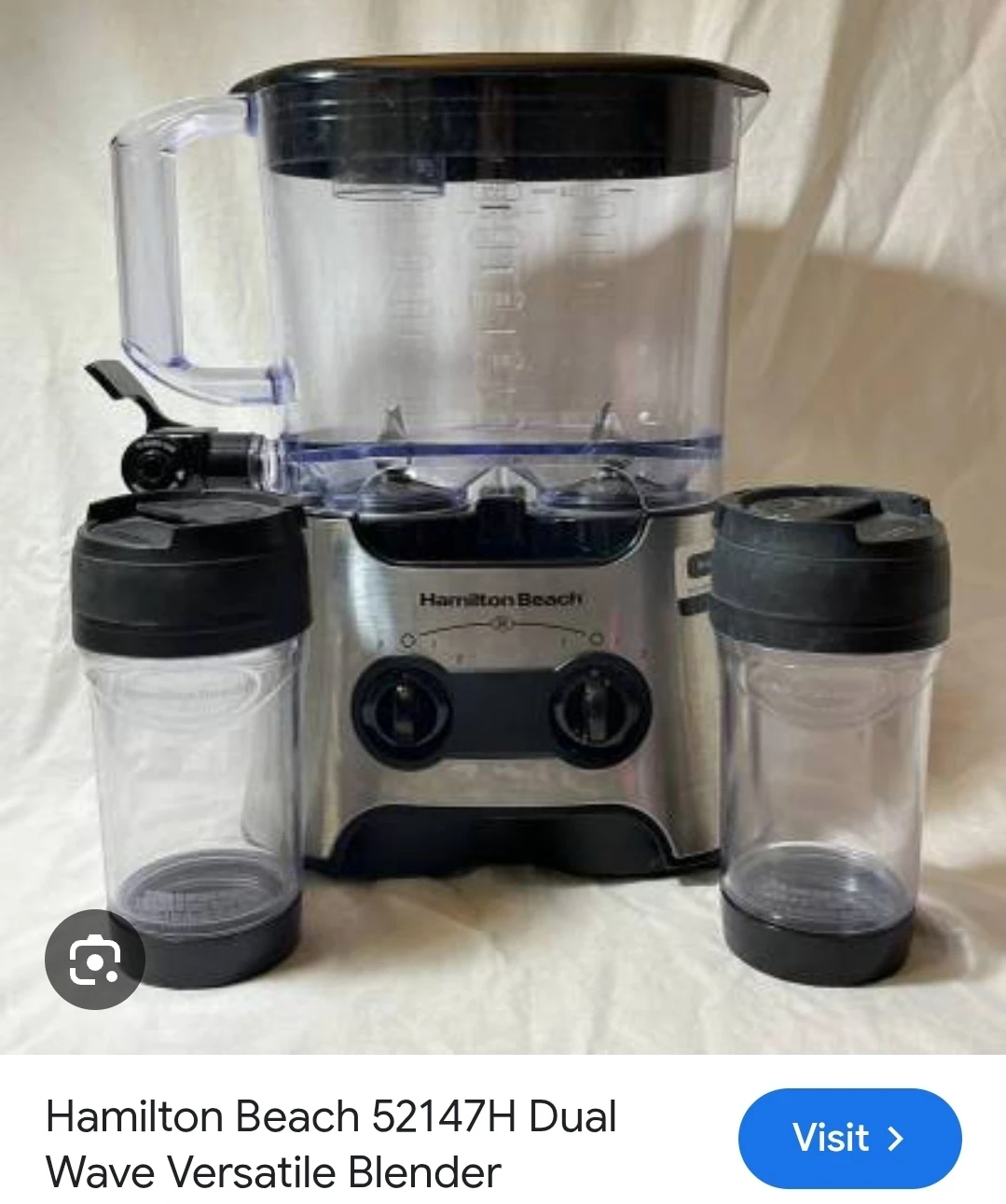 Hamilton Beach 52147H Dual Wave Versatile Blender