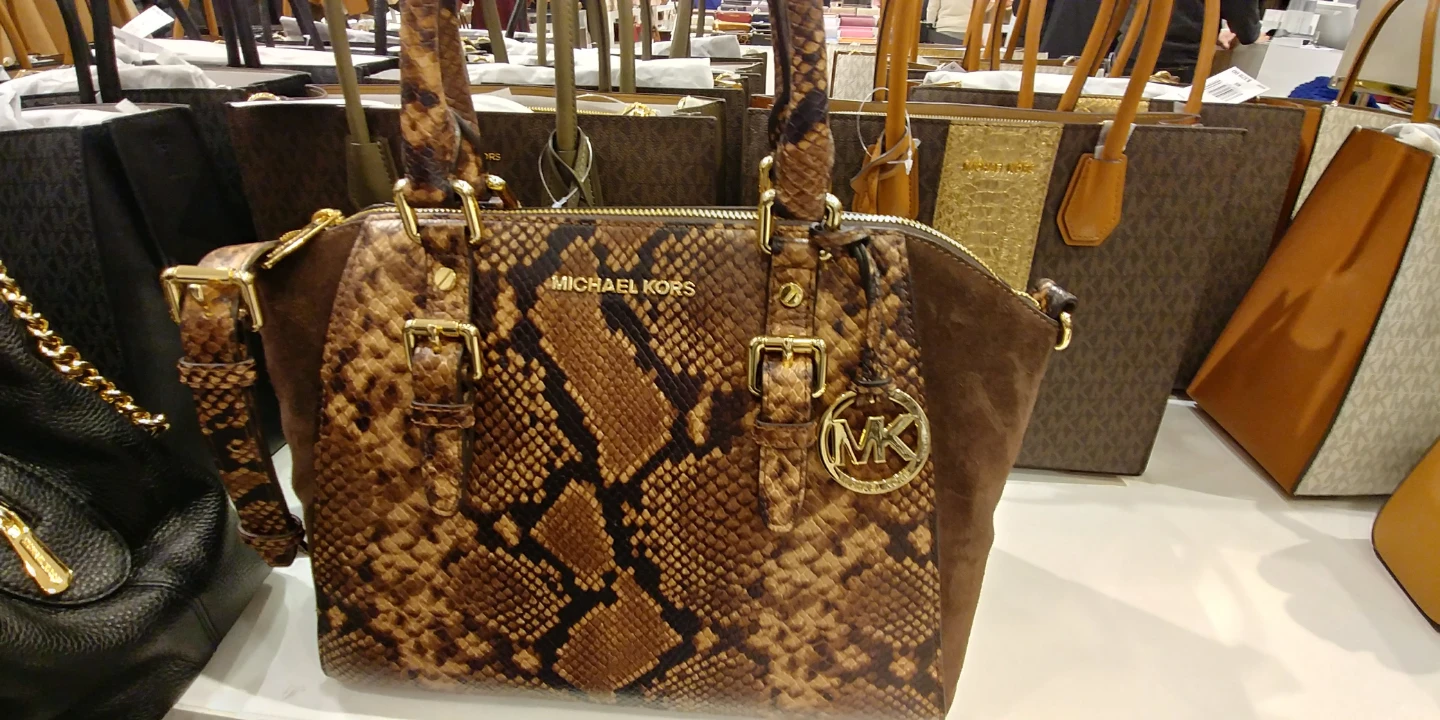 Michael Kors Snake Print Satchel Handbag - photo 2