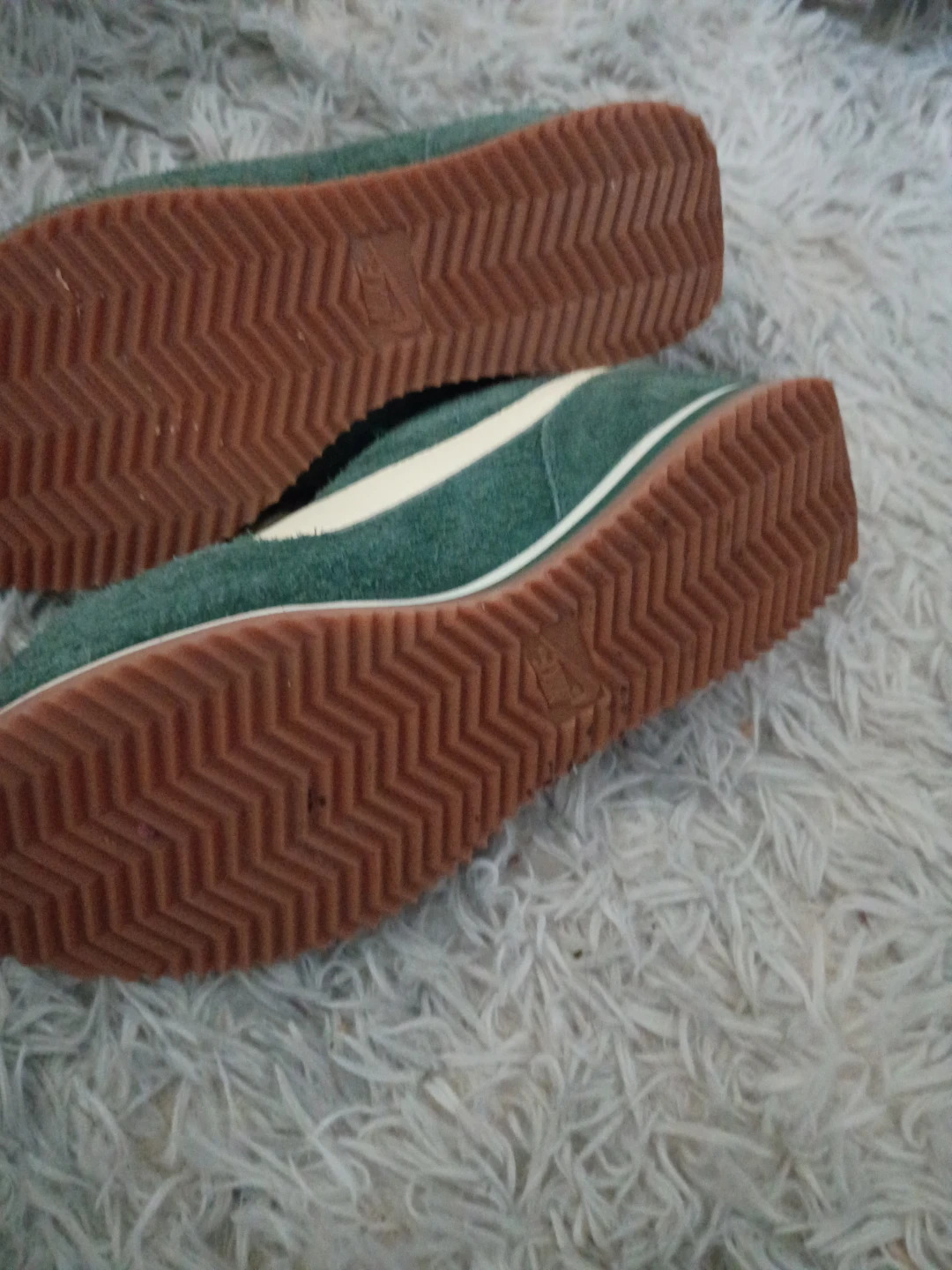 Nike Cortez Green Suede Sneakers - photo 2