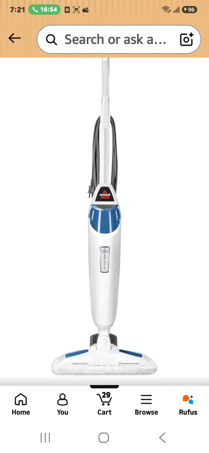 Shark steam mop