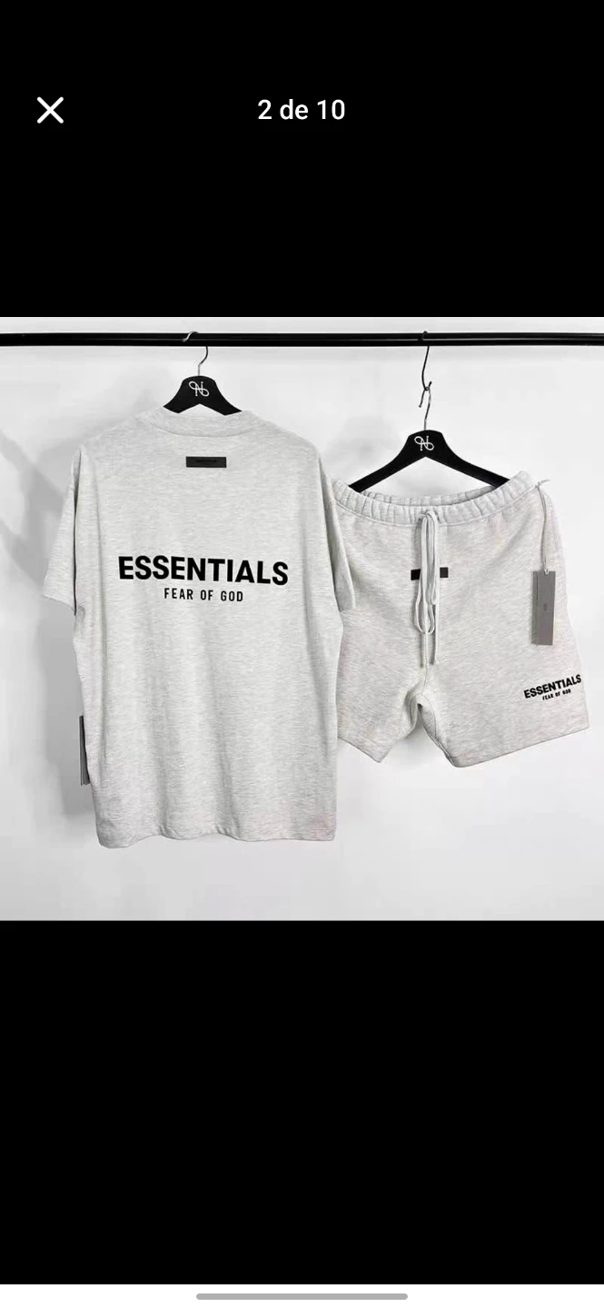 Fear of God Essentials Sweatpants and Hoodie Set - photo 2