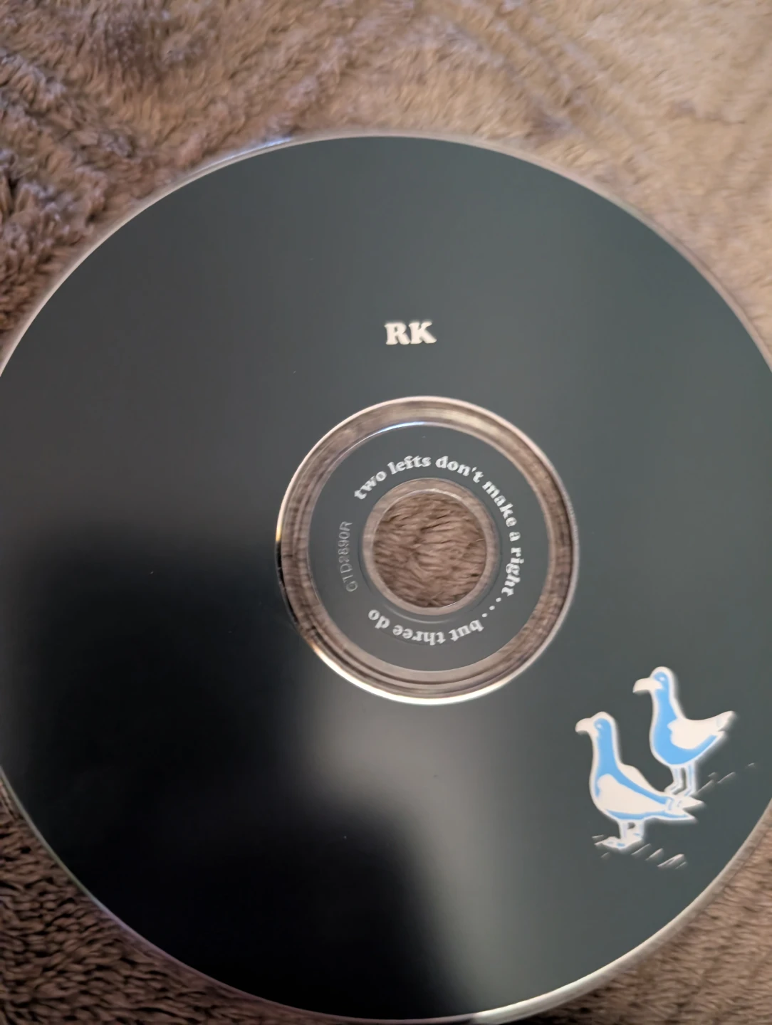 RK "Two Lefts Don't Make a Right, But Three Do" CD ⚽