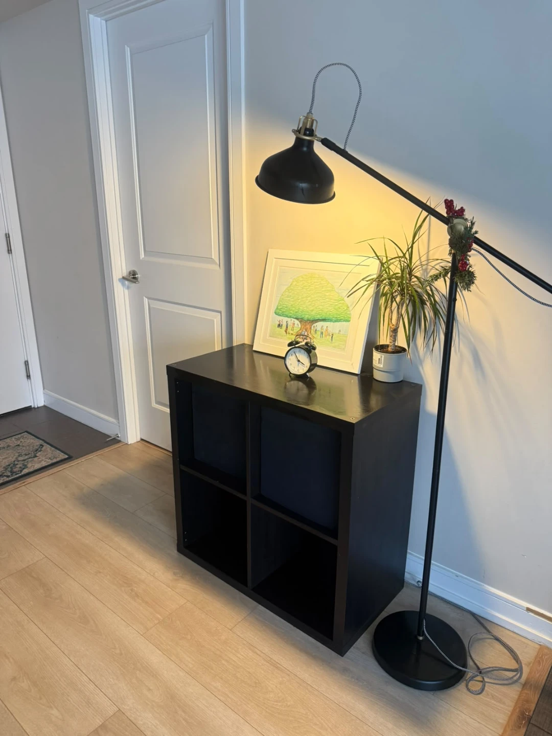 IKEA KALLAX Shelf Unit - Black-brown