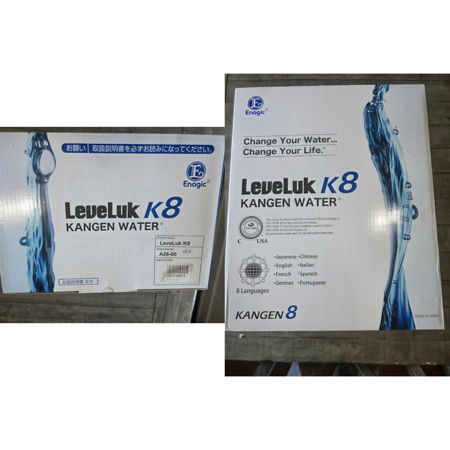 Enagic LeveLuk K8 Kangen Water Machine