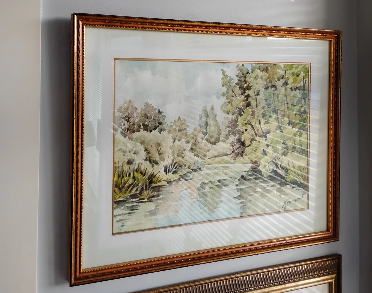 Framed Oil Painting