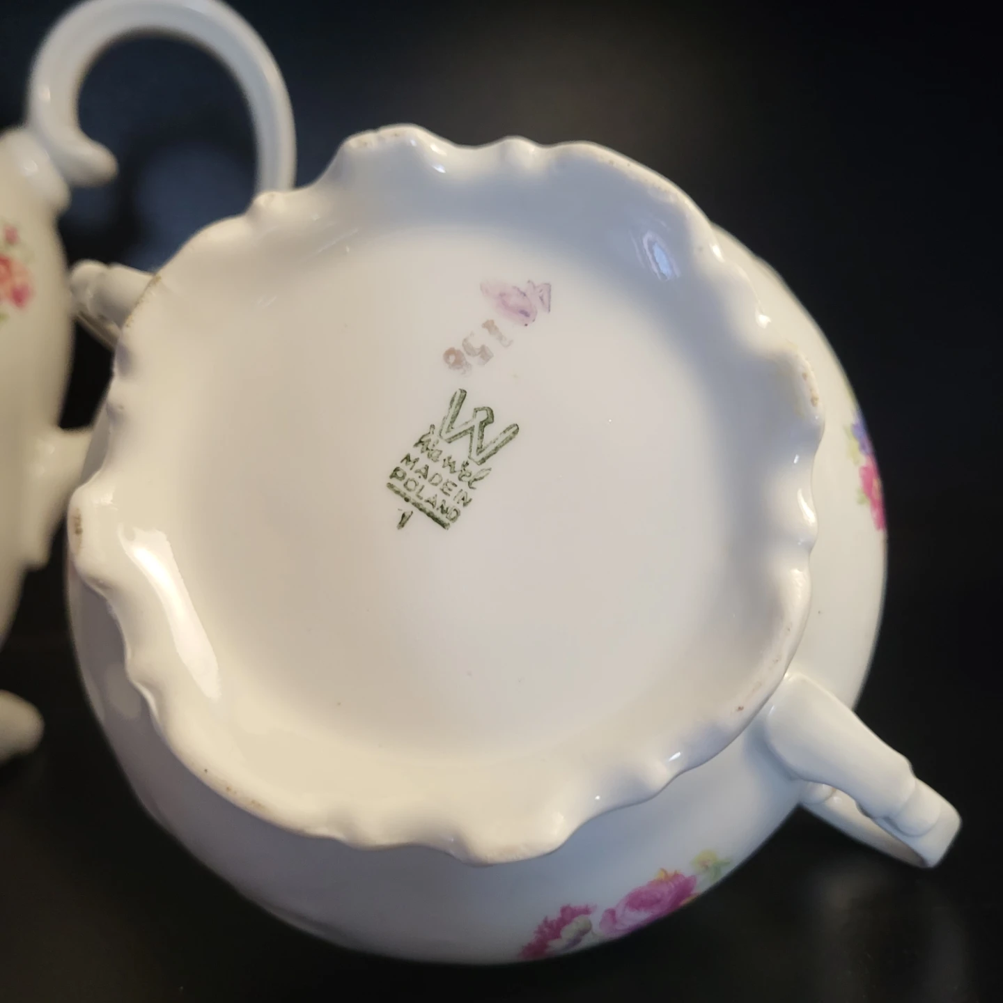 Wawel Porcelain Tea Set - Creamer, Sugar Bowl, Teapot - photo 2