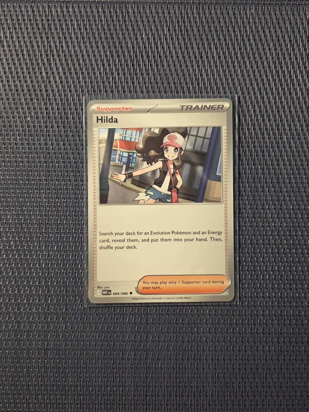 Pokémon Hilda 084/086 White Flare Uncommon