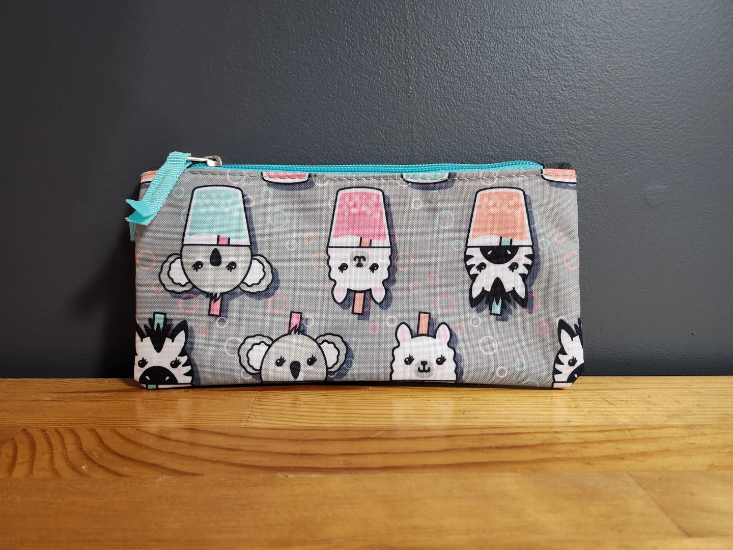 Animal Boba Tea Zippered Pouch - photo 3