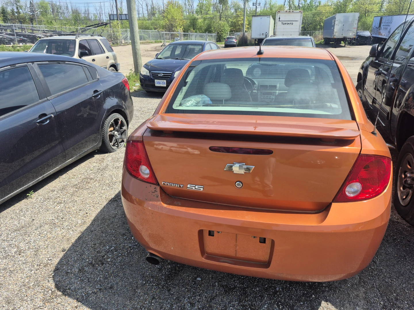 Orange Chevrolet Cobalt SS - photo 2