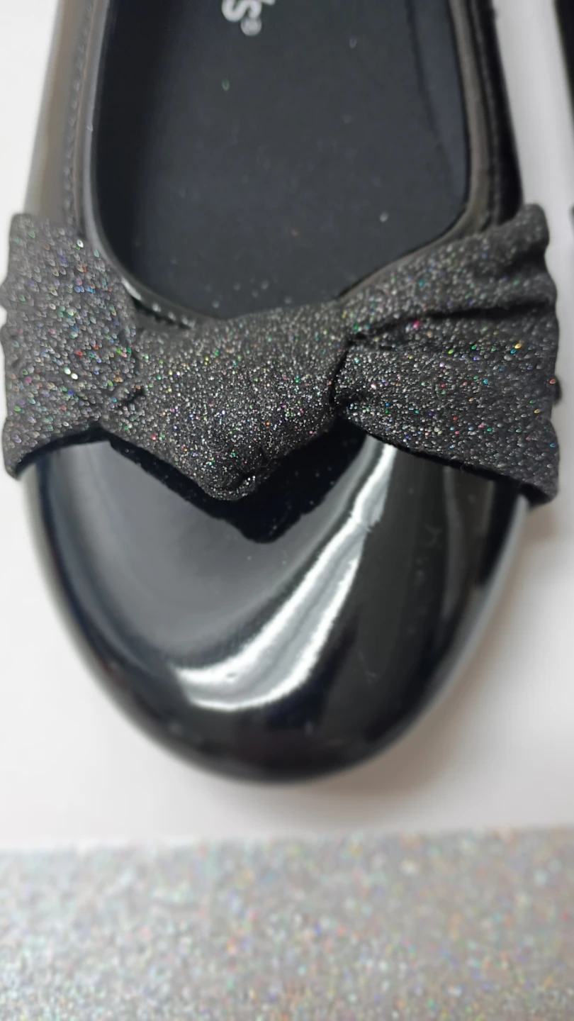 Carter's Black Patent Ballet Flats Size 13 - photo 2