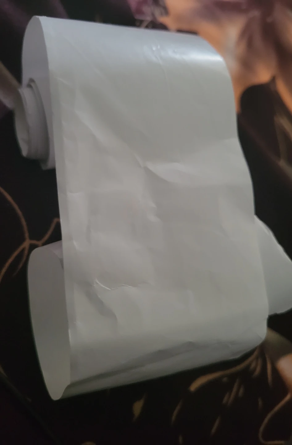 White Plastic Roll
