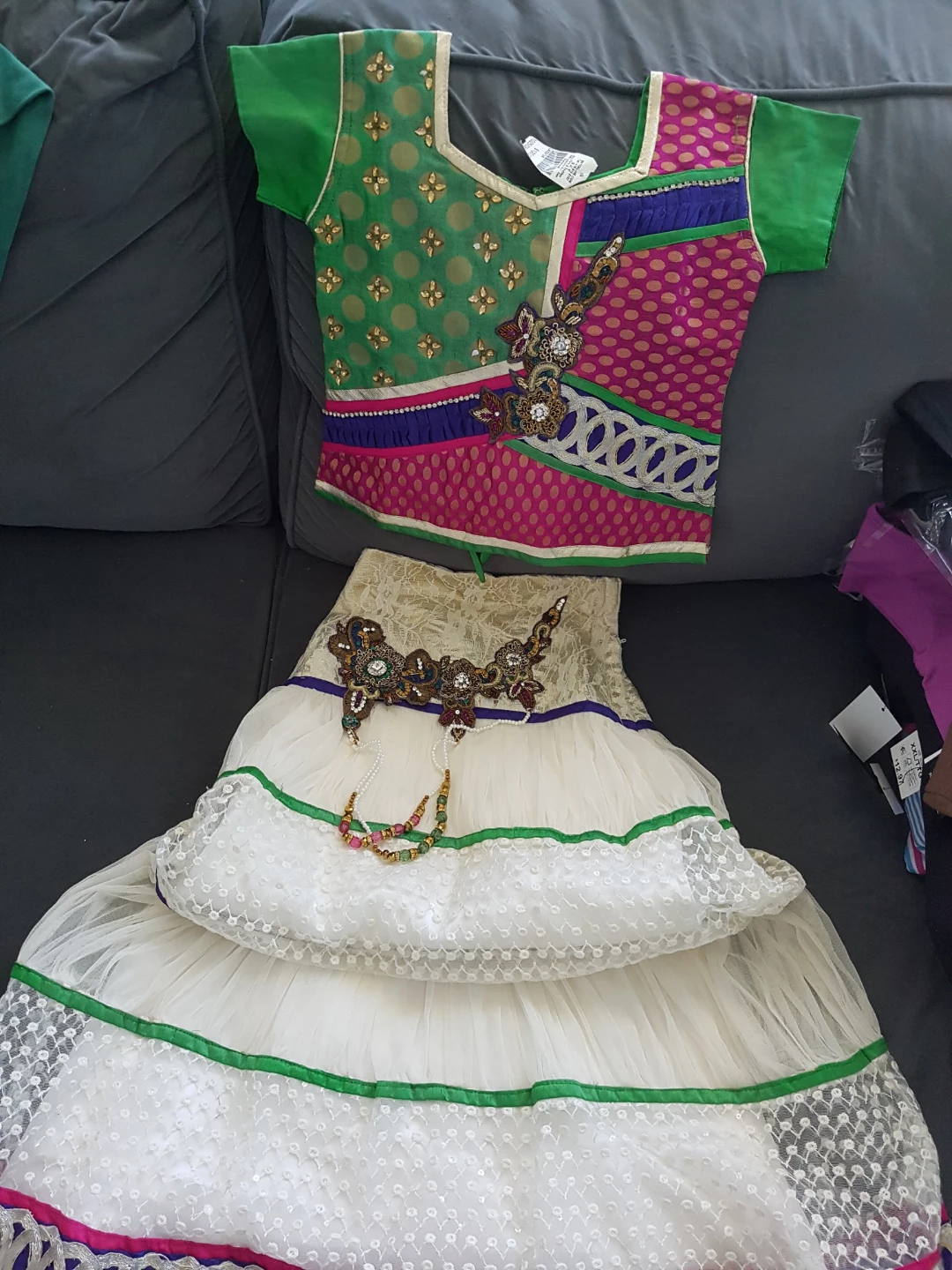 Brand new Children's Indian Wear Lehanga Choli Dress⚽ - photo 4