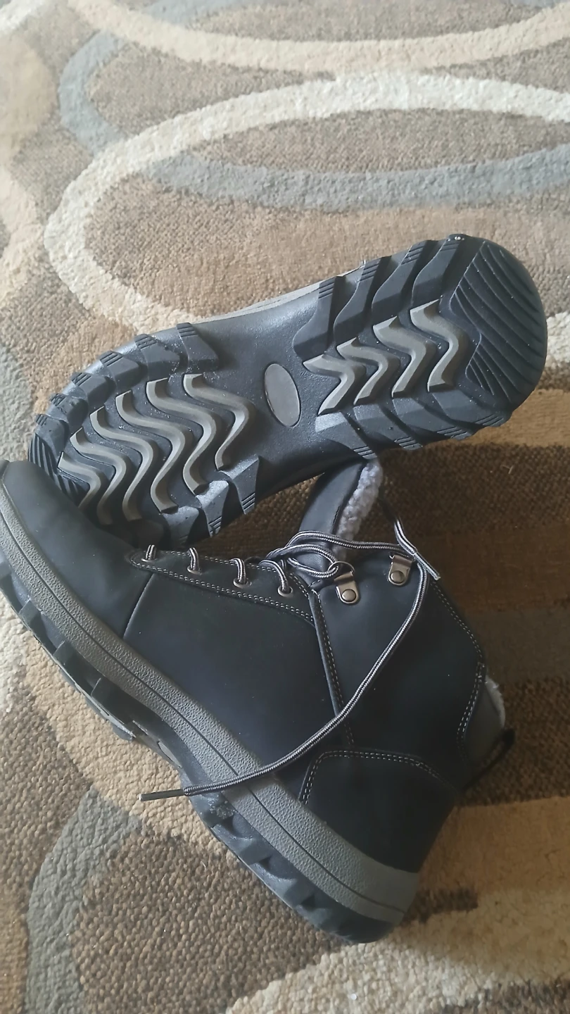 Black Winter Boots - Fleece Lined - photo 2